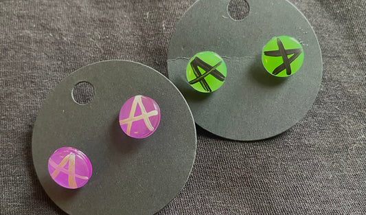 Anarchy stud earrings