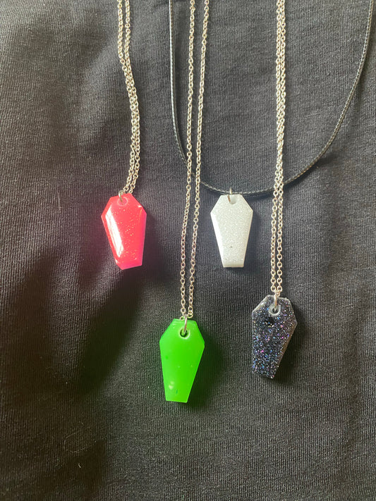 Coffin necklace