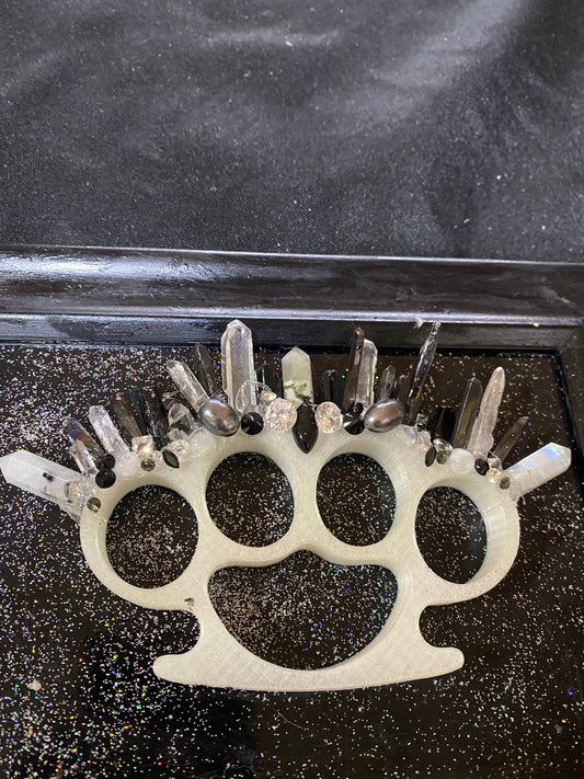 Bejeweled knuckleduster