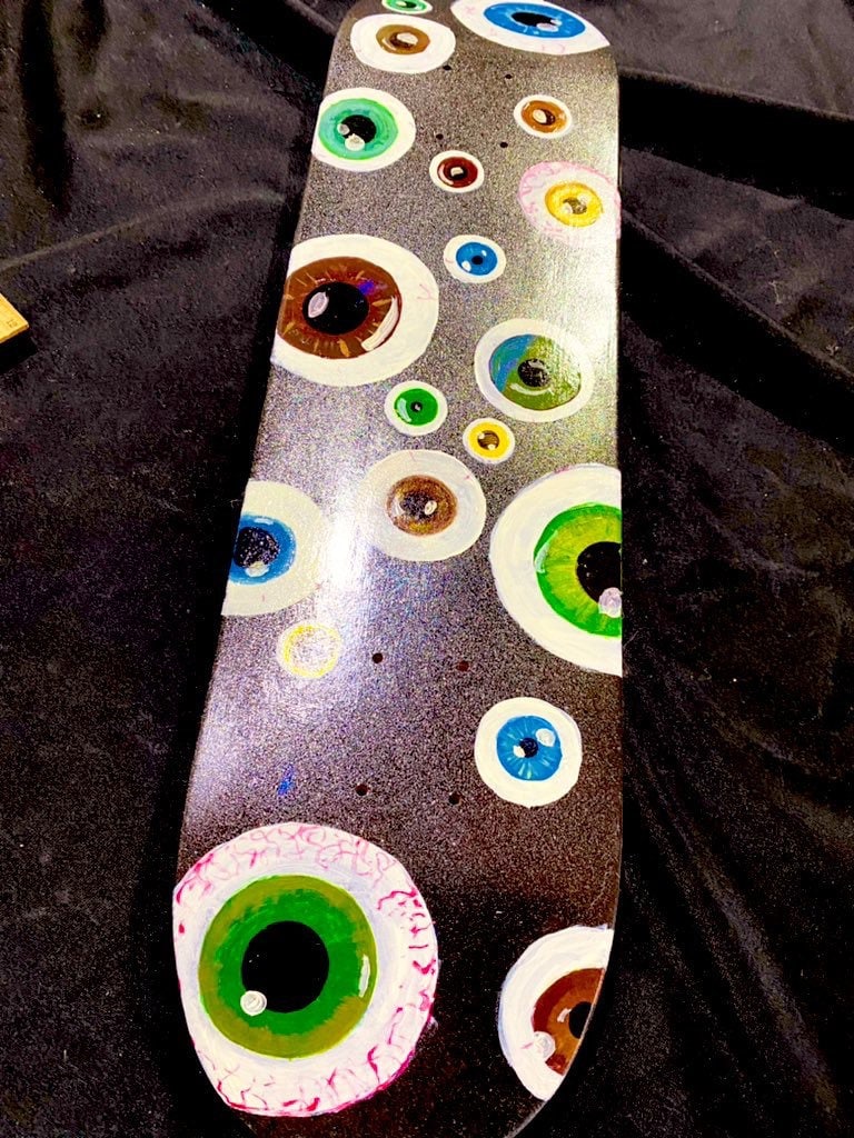 ICU skateboard deck