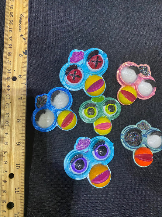 Random furby faceplate (painted)