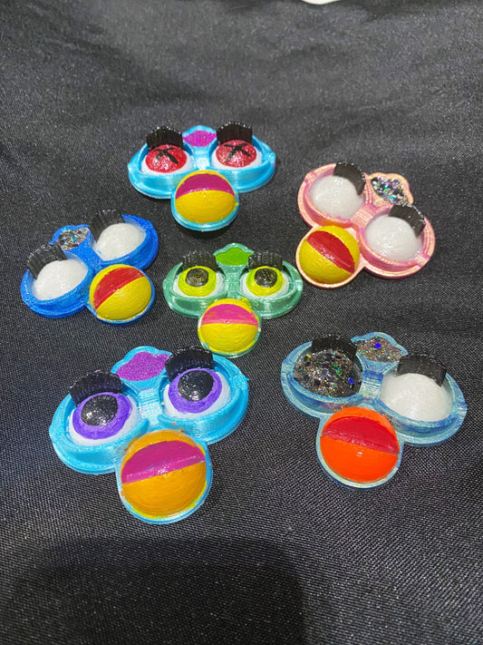 Random furby faceplate (painted)