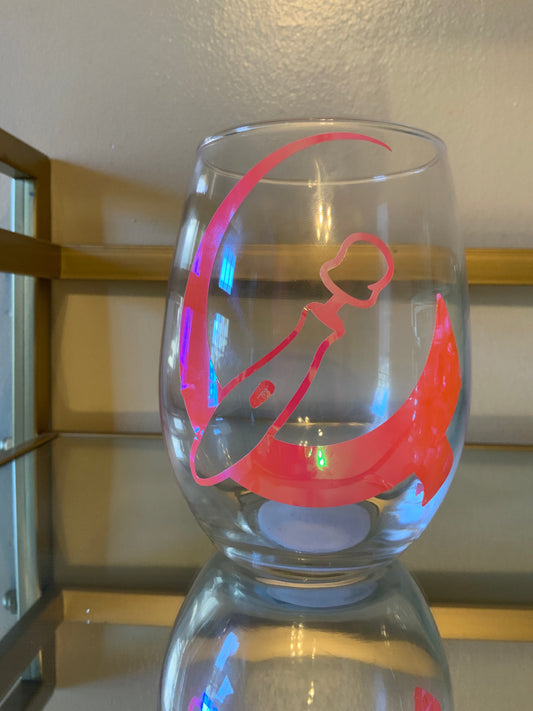 Cumminism wine glass