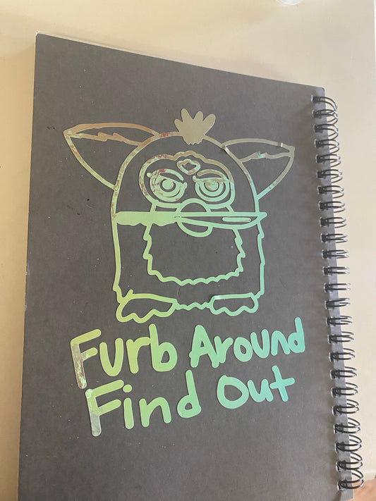 Furb around Vinyl Sticker