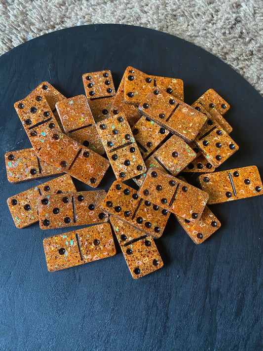 Set of Halloween dominos!