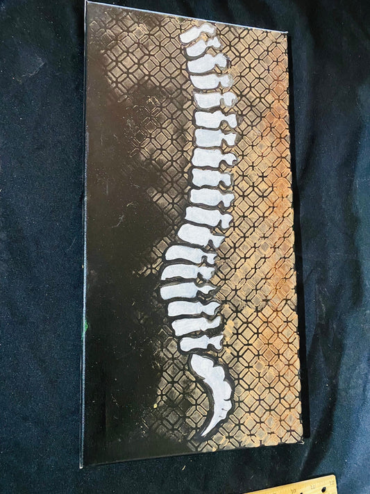 Original spine painting