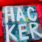 Hacker sticker art