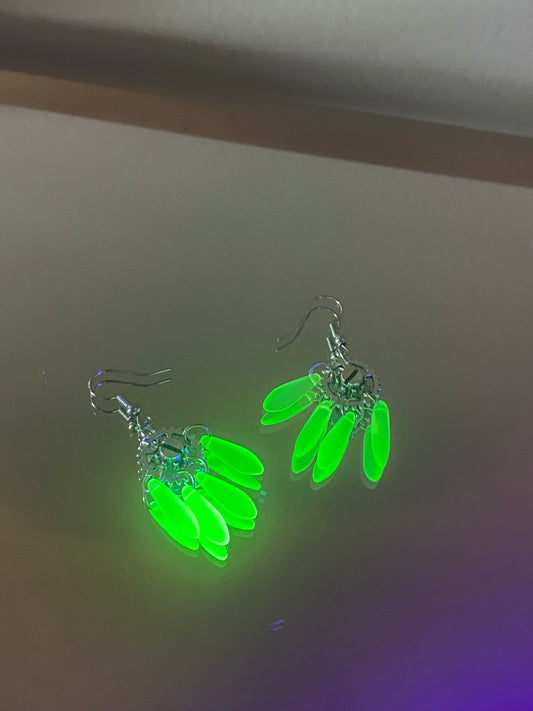 Steampunk gear UG spike earrings